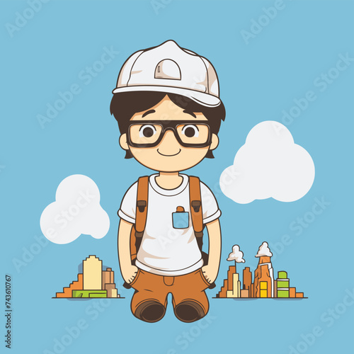 construction worker design. vector illustration eps10 graphic  element