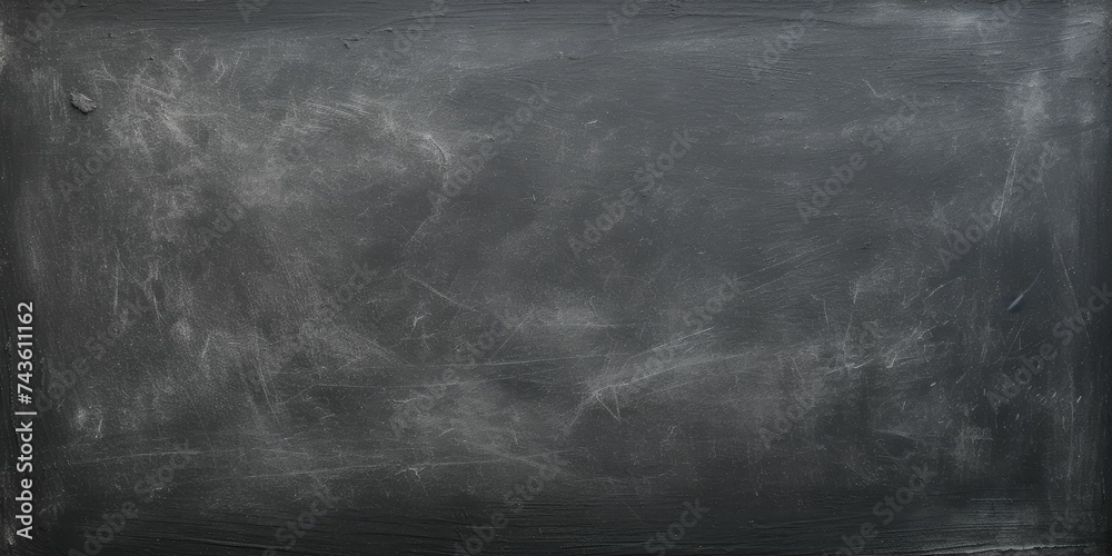 Abstract texture of chalk rubbed out on black background - obrazy, fototapety, plakaty 
