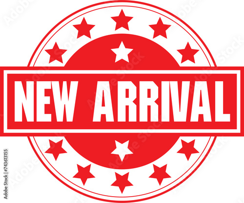 New arrival stamp