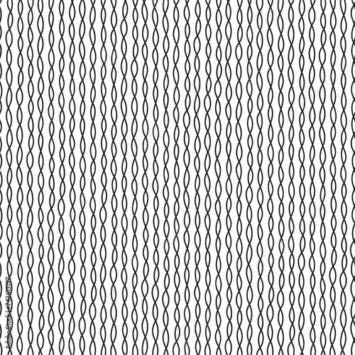 Seamless black and white abstract hand drawn texture.