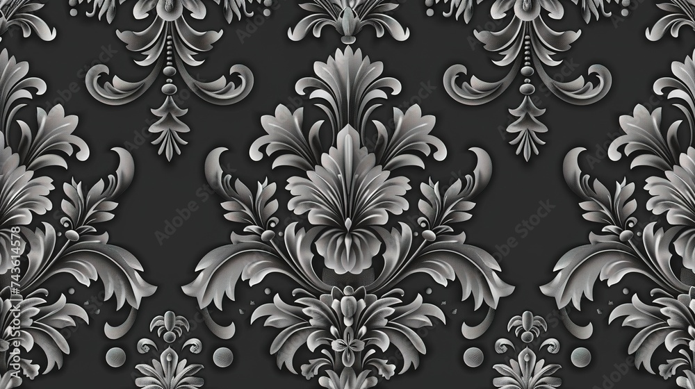 Oriental vector pattern with arabesques and floral elements. Traditional classic golden ornament. Vintage pattern with arabesques, generative ai Oriental vector pattern with arabesques and floral elements. Traditional classic golden ornament. Vintage pattern with arabesques, generative ai