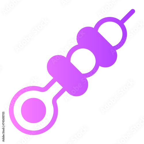 skewer gradient icon