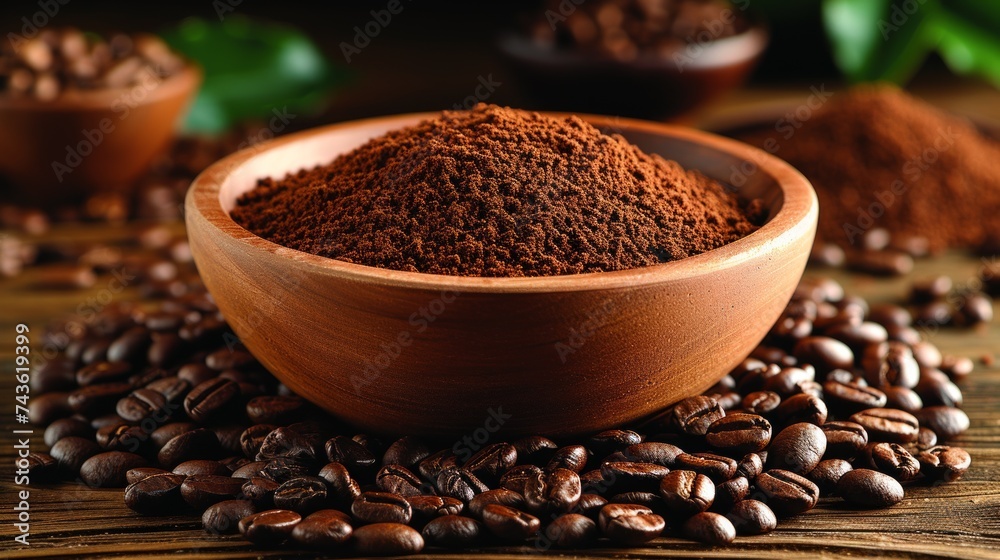 An illustration of coffee beans showing their texture, richness and aroma.Details and natural beauty of the coffee beans to create a captivating and visually appealing image. An illustration of coffee beans showing their texture, richness and aroma.Details and natural beauty of the coffee beans to create a captivating and visually appealing image.
