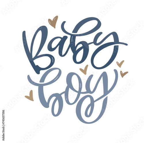 Lettering print quote about baby, t-shirt design, mug print. 100% vector file