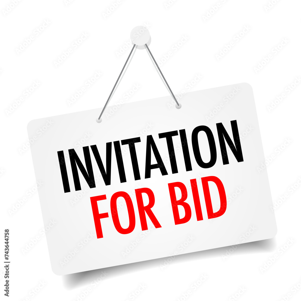 Invitation for bid