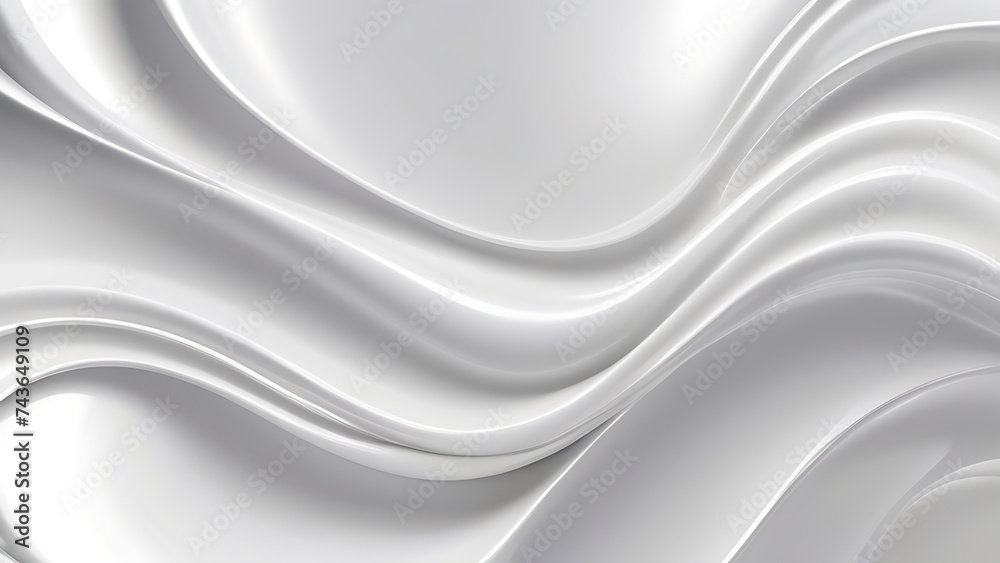 abstract white background, soft, elegant waves in shades of blue and gray, smooth curves and lines abstract white background, soft, elegant waves in shades of blue and gray, smooth curves and lines