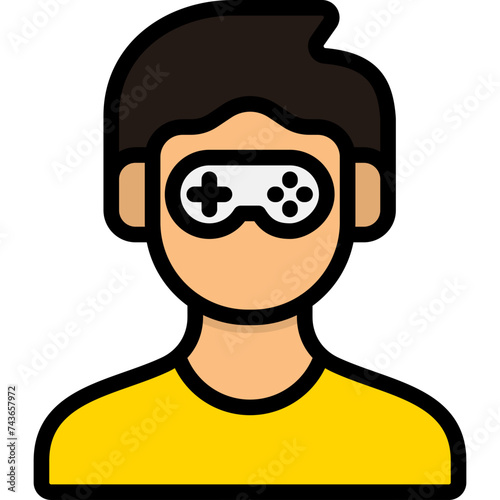 Game Addiction Icon