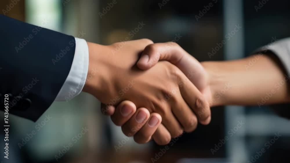 Two people shaking hands Two people shaking hands