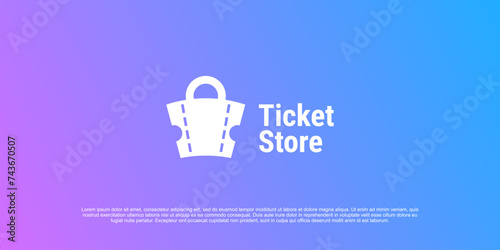 shop ticket logo