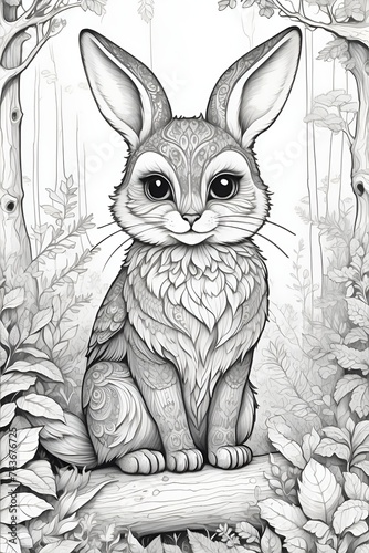 The charming illustrations depict cuddly creatures like bunnies, foxes, and owls with big, expressive eyes and fluffy, vibrant fur