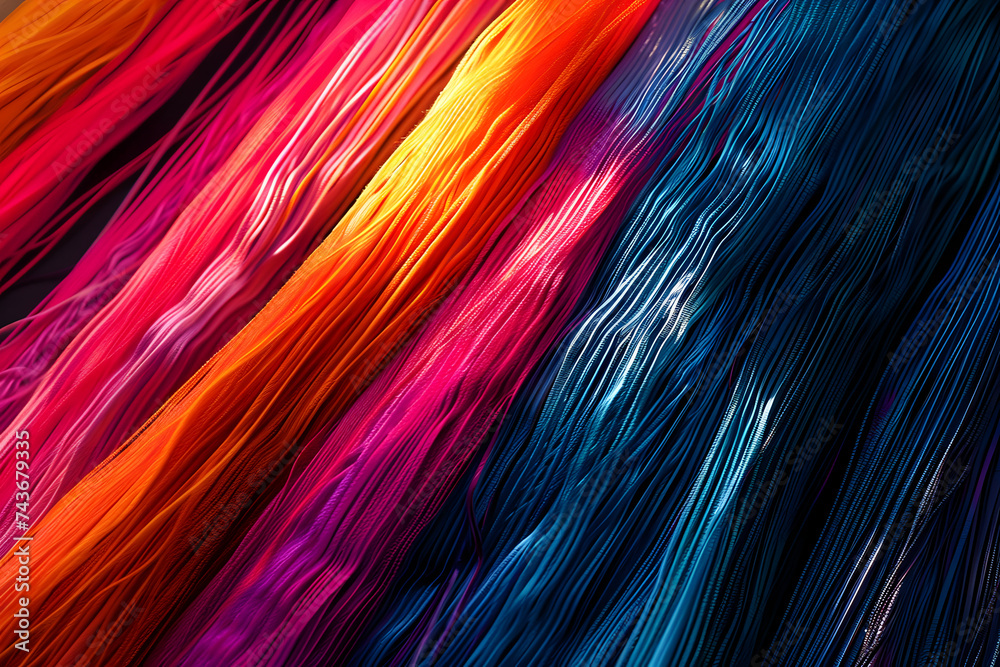 Faserstruktur-Hintergrund: Abstrakte Textur einer Faserstruktur für kreative Projekte