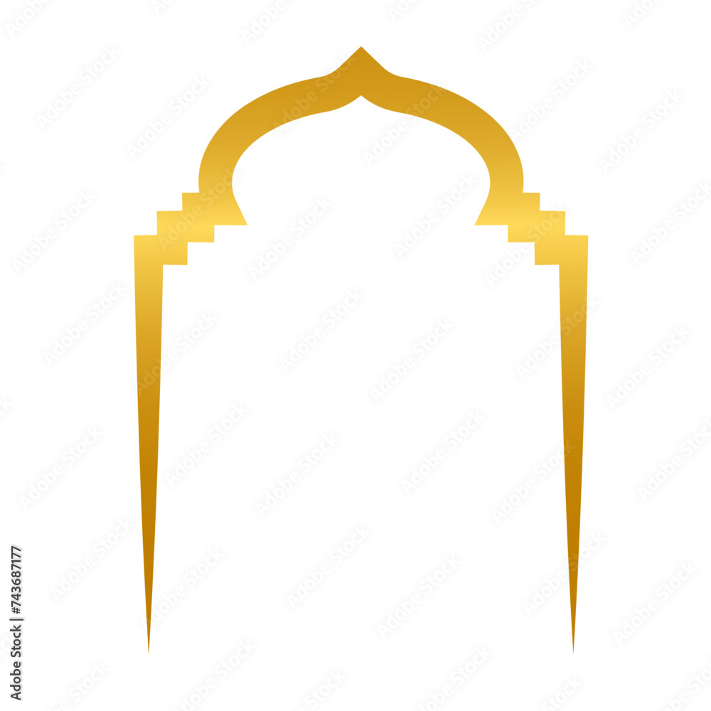 Islamic Frame Outline Islamic Frame Outline