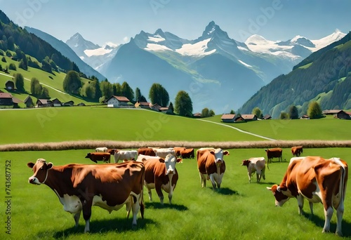 cows in the mountains © seema