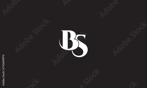 BS, SB , B , S , Abstract Letters Logo Monogram photo