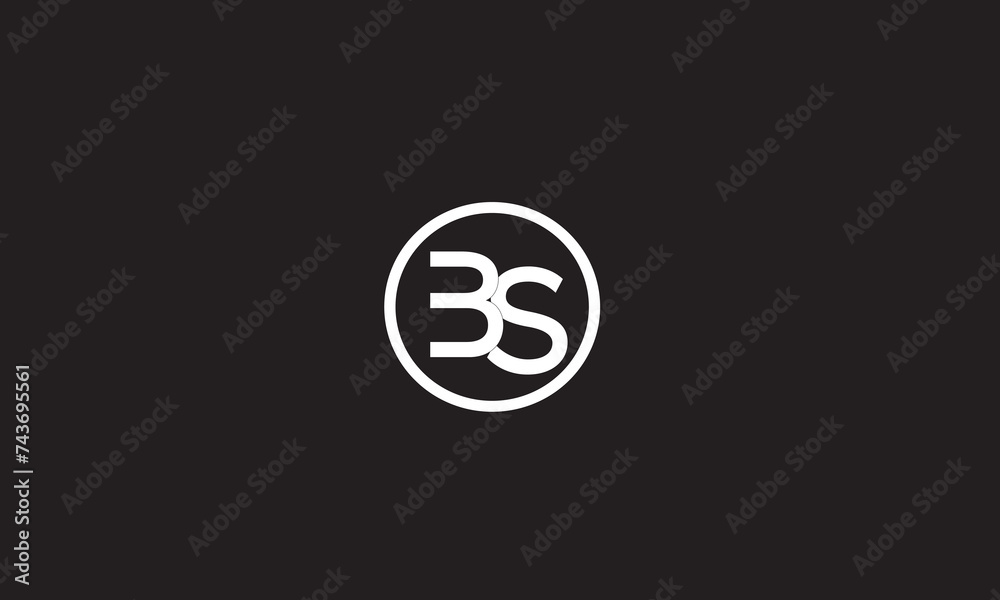 BS, SB , B , S , Abstract Letters Logo Monogram BS, SB , B , S , Abstract Letters Logo Monogram
