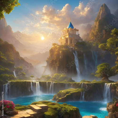 Heaven Landscape Background Very Cool