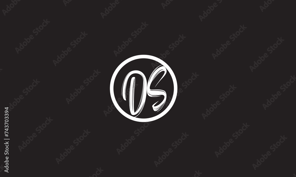 DS, SD , D , S , Abstract Letters Logo Monogram DS, SD , D , S , Abstract Letters Logo Monogram