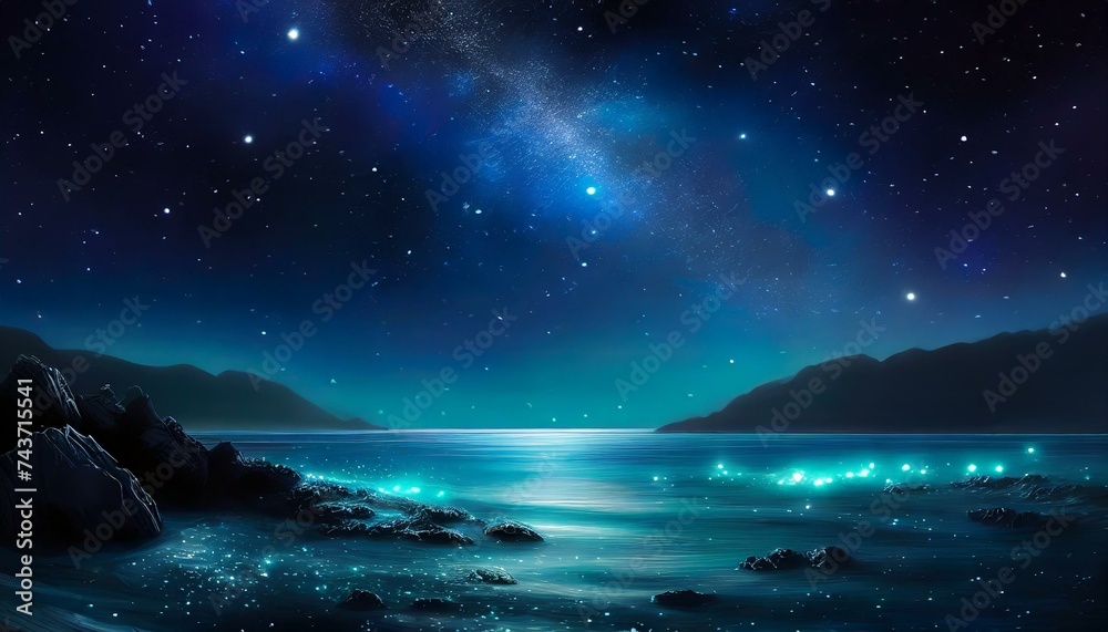 night sky with stars and clouds wallpaper wallpaper ghost pirate ship floating on a cold dark blue sea landscape with a starry night sky background