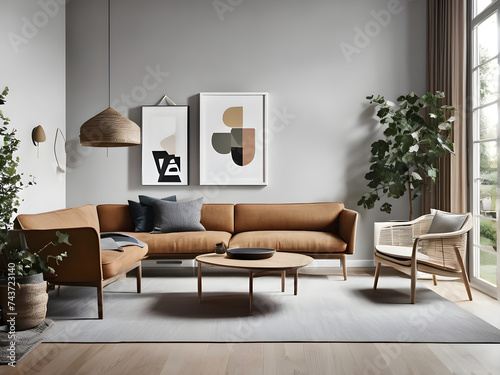 Modern Minimalist Luxe: Understated Living Room Elegance © MuhammadHaseeb