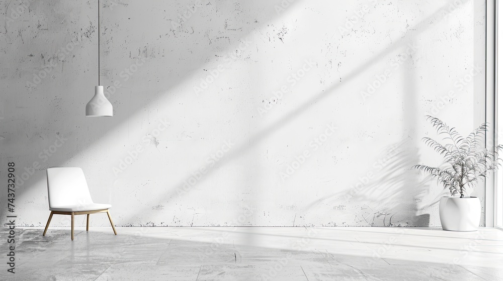 White cement wall in retro concept. Old concrete background for wallpaper or graphic design. Blank plaster texture in vintage style. Modern house interiors that feel calm and simple - generative ai White cement wall in retro concept. Old concrete background for wallpaper or graphic design. Blank plaster texture in vintage style. Modern house interiors that feel calm and simple - generative ai