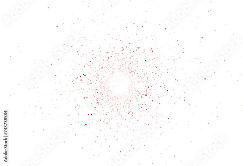 The vector illustration depicts a dynamic splatter of chili powder, dried pepper, spicy paprika, and other seasonings. Png. photo