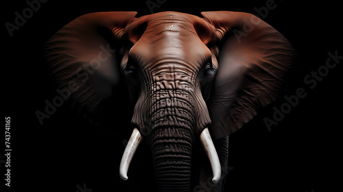 Elephant illustration © jiejie