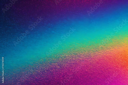Blurred grainy color gradient background. glowing grainy gradient background noise texture backdrop webpage header banner design