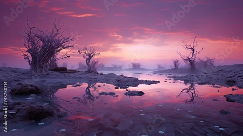 Surreal AI Landscapes: Hyperrealistic Dreamscape Exploration