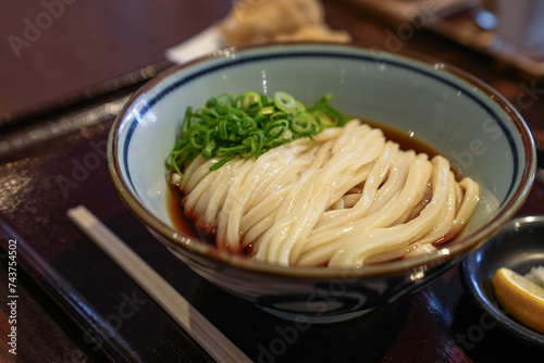 美味しそうな讃岐うどん photo