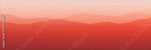 A stunning scene of a vibrant red sky above towering mountains in the distance, creating a breathtaking and awe-inspiring landscape