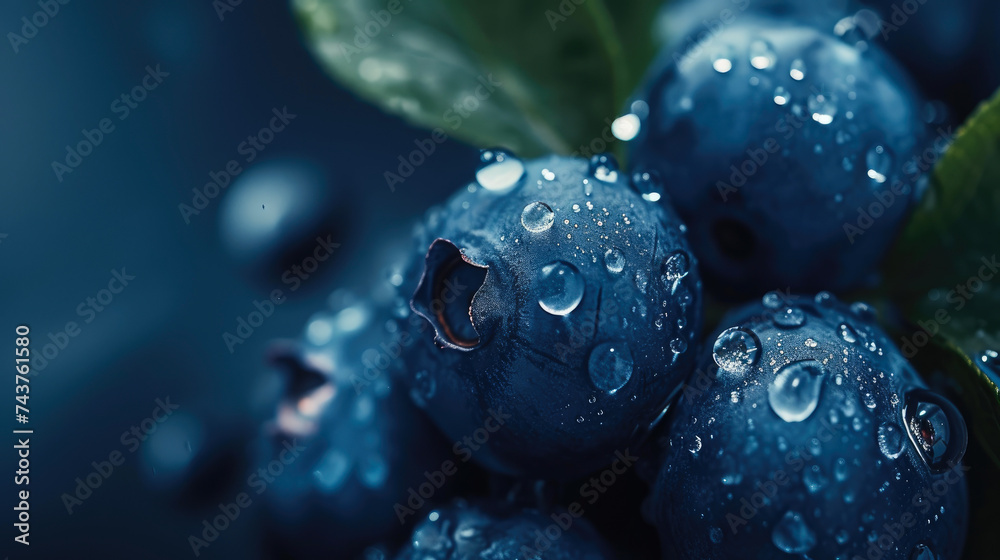 Vibrant Blueberry Close-Up