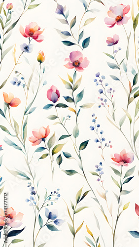 watercolor-illustration-featuring-a-minimalist-floral-pattern-vibrant-color-palette-trending