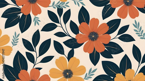 floral-pattern-with-minimalist-design-influencing-the-illustration-intended-as-vibrant-wallpaper