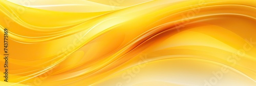 Bright yellow and white hues dance across the background, forming elegant wavy lines that create a mesmerizing and dynamic visual experience