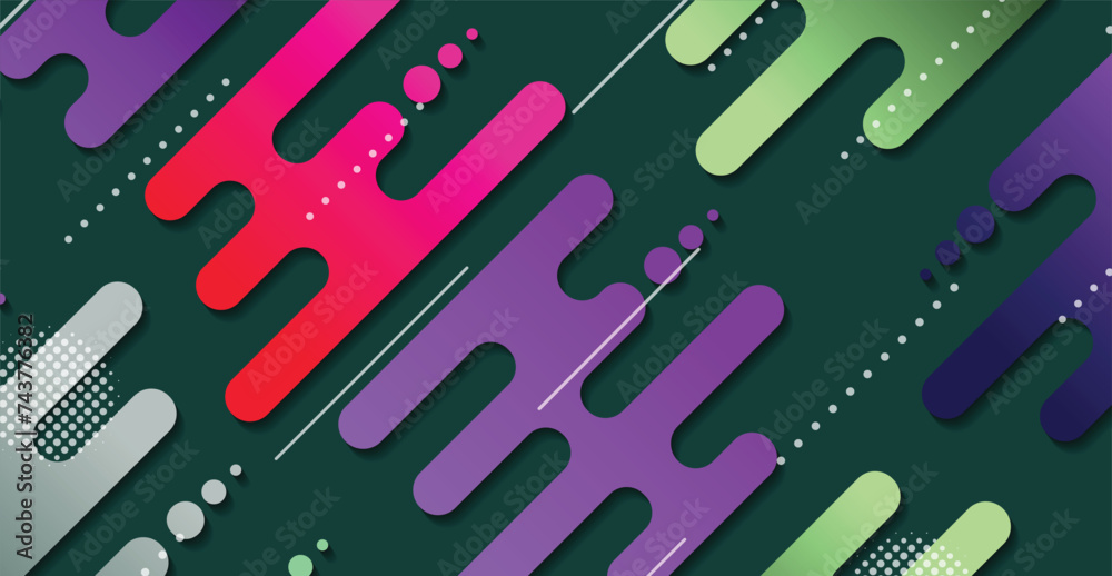 Abstract minimal geometric shape background with gradient Abstract minimal geometric shape background with gradient