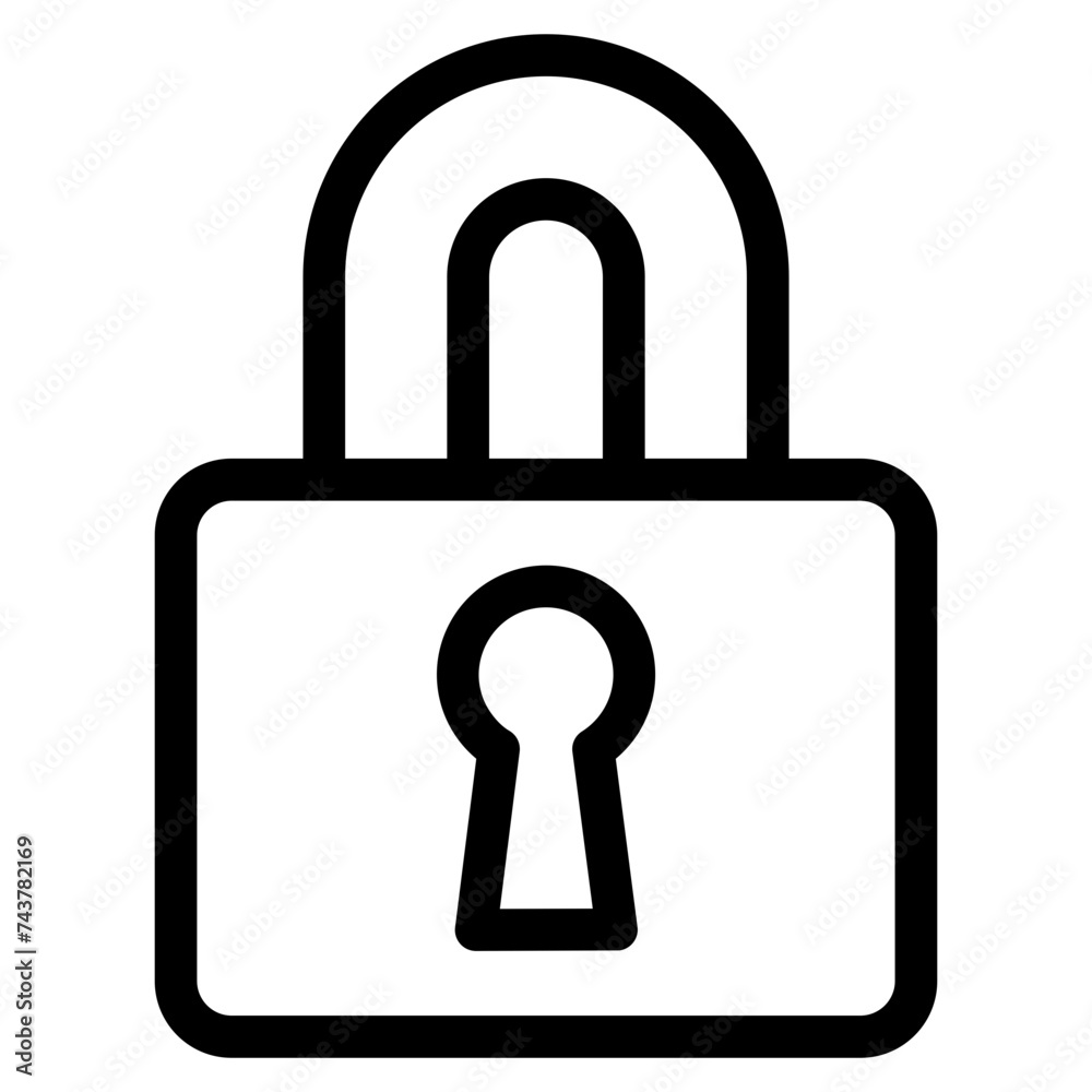 Lock Icon Element For Design Lock Icon Element For Design