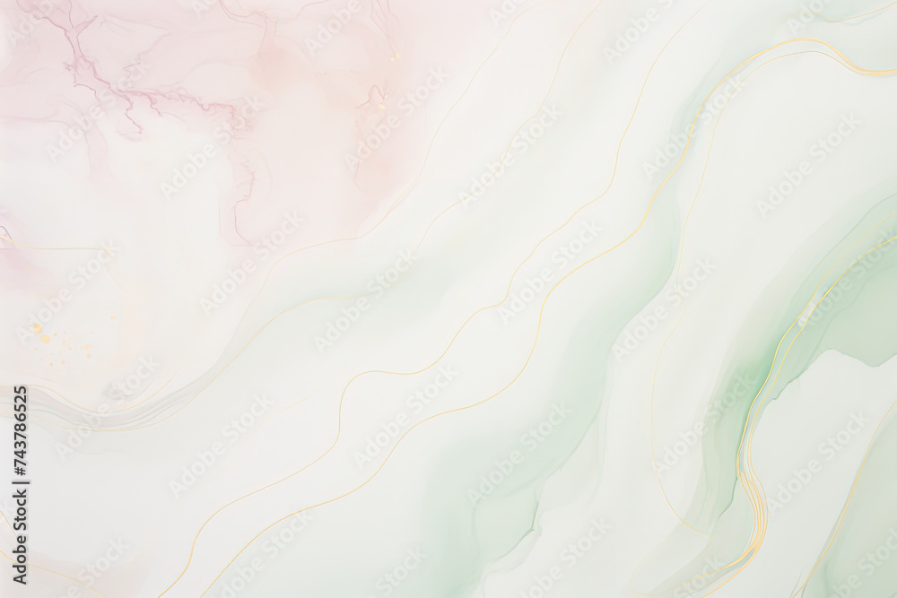 luxurious white and green marble texture background, featuring intricate patterns and a sophisticated color palette