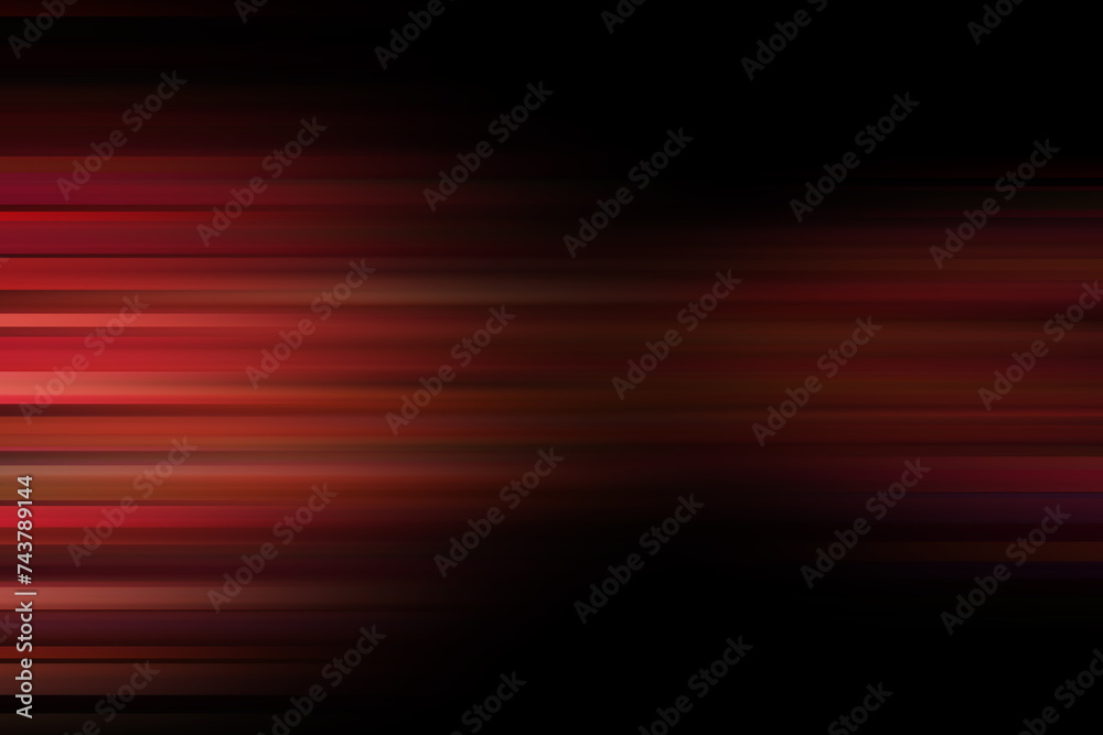 Red and black motion blur stripes lines background header banner website background. Cover. Digital cyber illustration design