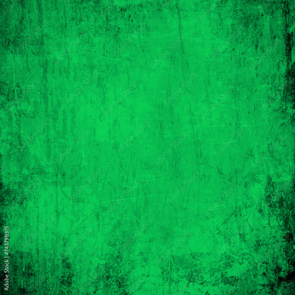 Fototapeta premium Textured green background
