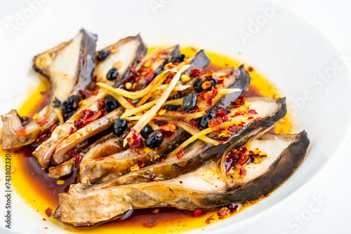 Hunan Liuyang Steamed Dish with Black Bean Sauce and Steamed Cured Fish