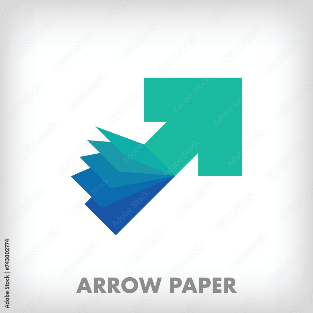 Creative folding arrow and page sign. Vector. Modern background for posters, websites, web pages, business cards, postcards, interior design. Creative folding arrow and page sign. Vector. Modern background for posters, websites, web pages, business cards, postcards, interior design.