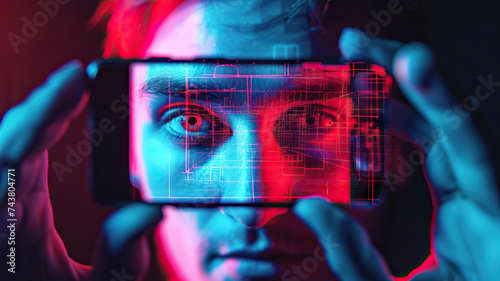 Memory Theft: Criminals using advanced technology to extract and sell memories from individuals, leading to identity theft and psychological manipulation photo