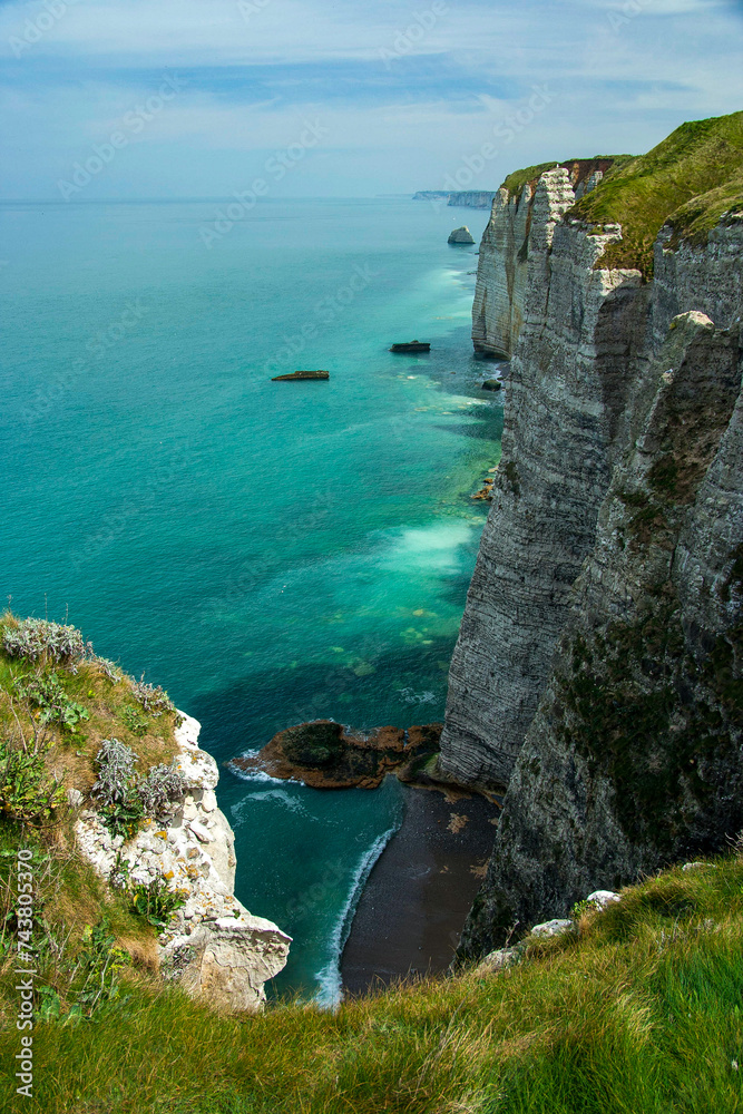 Falaise d'Etretat Normandie