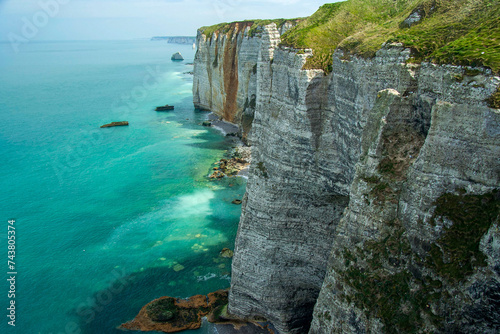 Falaise d'Etretat Normandie