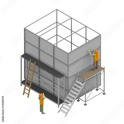 建設的な調和。 現代の建築技術の一瞥