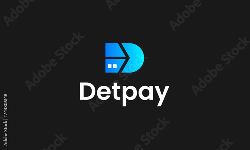 D pay  and wallet professional logo design for company logo