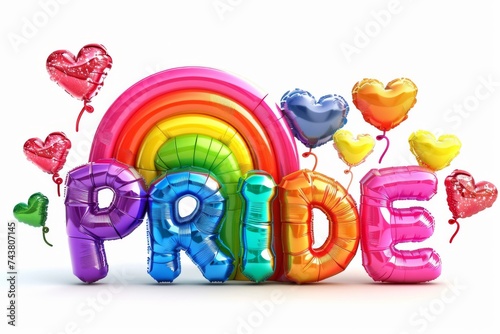 LGBTQ Pride approval. Rainbow mauve colorful humanitarianism diversity Flag. Gradient motley colored ineffable LGBT rights parade festival genderfluid diverse gender illustration photo