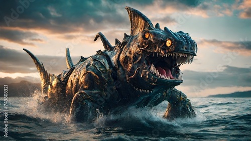 Sea Monsters Background Very Cool