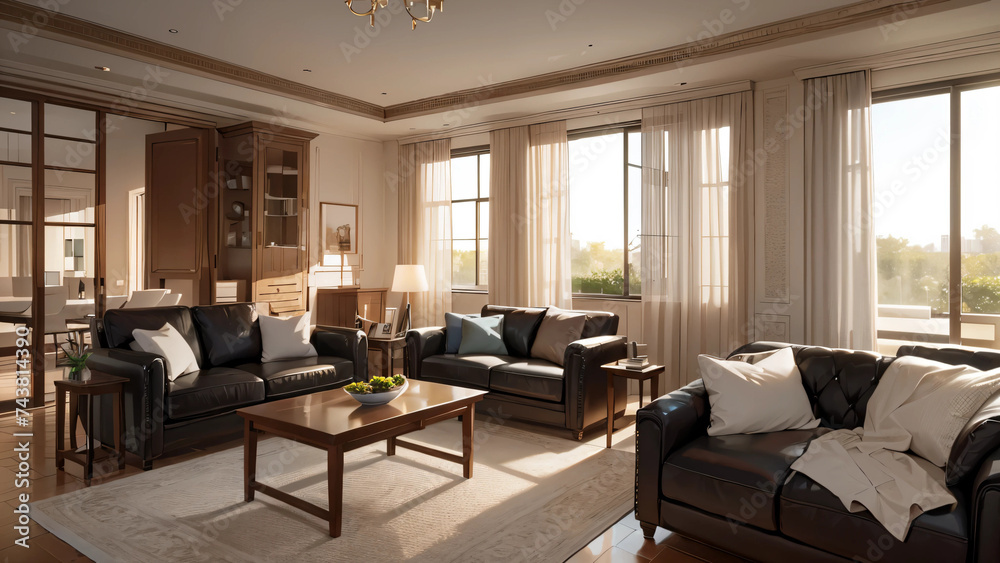 Fototapeta premium interior of a kitchen