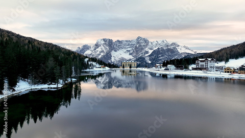 Cortina fly over the lake © Gergo